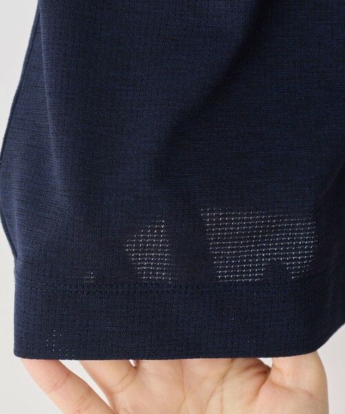 MEN'S BIGI / メンズビギ Tシャツ | 東レPrimeflex 麻調ドットメッシュ クルーネックTシャツ＜吸水速乾/通気性＞ | 詳細20