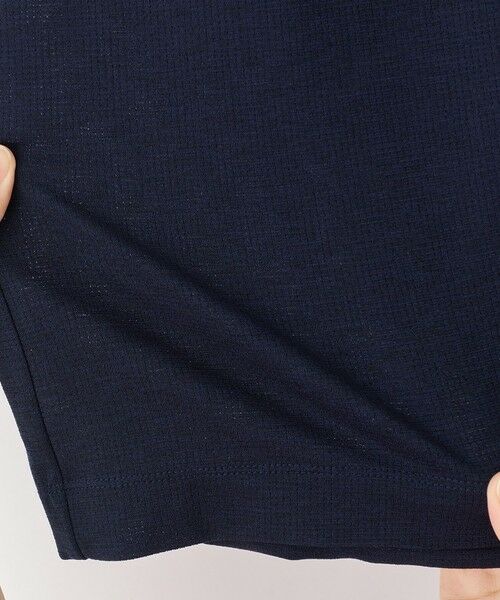 MEN'S BIGI / メンズビギ Tシャツ | 東レPrimeflex 麻調ドットメッシュ クルーネックTシャツ＜吸水速乾/通気性＞ | 詳細21