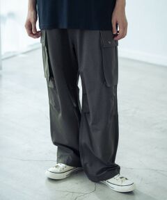 MEN'S BIGI / メンズビギ カーゴパンツ | ストレッチポリエステルツイルワイドカーゴ