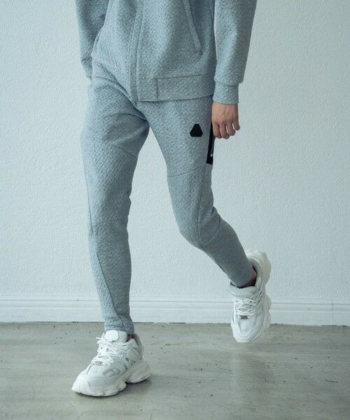 MEN'S BIGI / メンズビギ その他パンツ | ダイヤフクレジャガードジョガーパンツ（トップグレー系）
