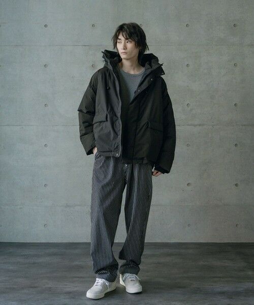 MEN'S BIGI / メンズビギ その他パンツ | ストレッチヒッコリーワンタックワイドテーパードパンツ | 詳細5
