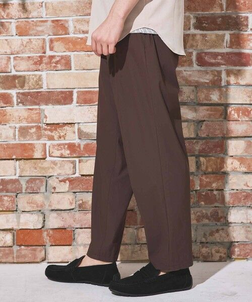 MEN'S BIGI / メンズビギ その他パンツ | 【イージーケア】ストレッチカチオンテーパードパンツ | 詳細4