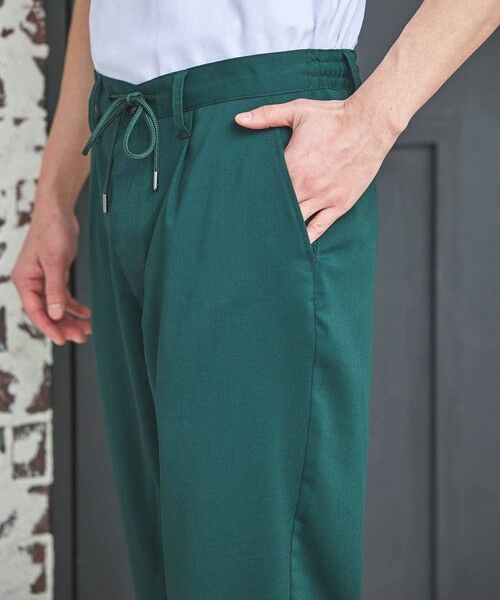 MEN'S BIGI / メンズビギ その他パンツ | 【イージーケア】ストレッチカチオンテーパードパンツ | 詳細15
