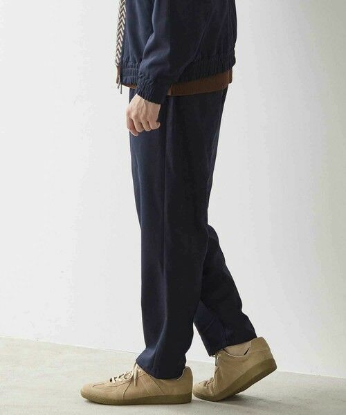 MEN'S BIGI / メンズビギ スラックス・ドレスパンツ | ＜セットアップ対応＞アルガンオイル加工 リラックスパンツ | 詳細2