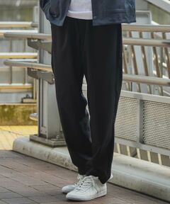 MEN'S BIGI / メンズビギ その他パンツ | ポリエステルギャバジンワンタックセミテーパードパンツ