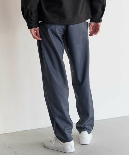 MEN'S BIGI / メンズビギ その他パンツ | ポリエステルギャバジンワンタックセミテーパードパンツ | 詳細3