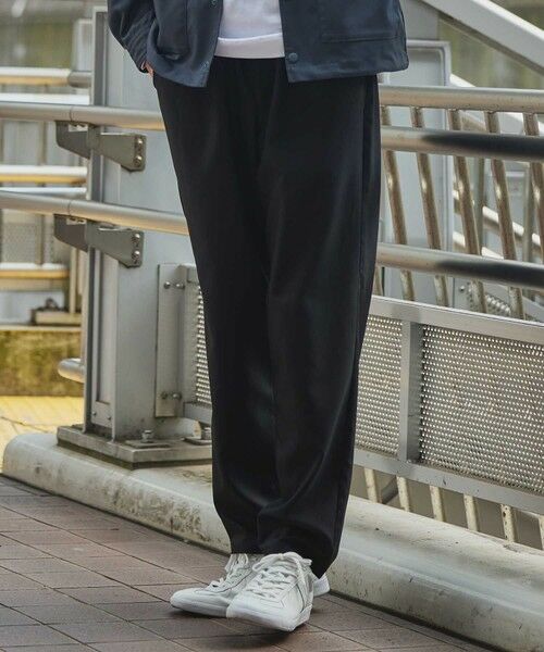 MEN'S BIGI / メンズビギ その他パンツ | ポリエステルギャバジンワンタックセミテーパードパンツ | 詳細6