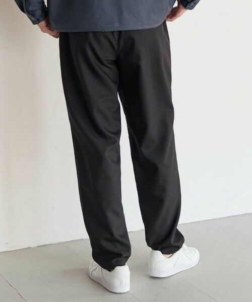 MEN'S BIGI / メンズビギ その他パンツ | ポリエステルギャバジンワンタックセミテーパードパンツ | 詳細12