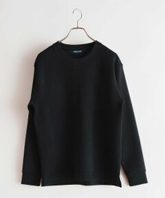 MEN'S BIGI / メンズビギ ニット・セーター | ポリエステルニット×ポンチスウェット プルオーバー