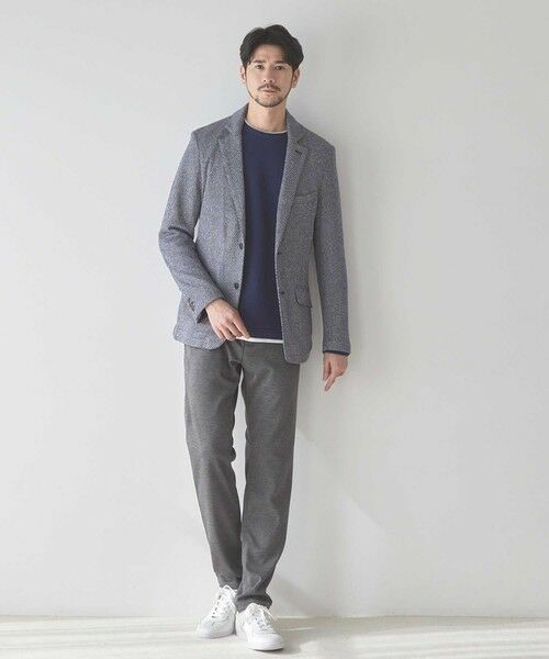MEN'S BIGI / メンズビギ その他パンツ | ハイパーストレッチダブルジャガードカルゼスリムイージーパンツ | 詳細6