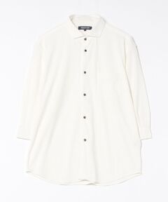 MEN'S BIGI / メンズビギ シャツ・ブラウス | 針抜きテレコジャージー7分袖シャツ
