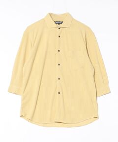 MEN'S BIGI / メンズビギ シャツ・ブラウス | 針抜きテレコジャージー7分袖シャツ