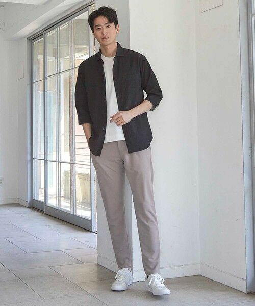 MEN'S BIGI / メンズビギ その他パンツ | 梨地ジャージースリムイージーパンツ | 詳細9