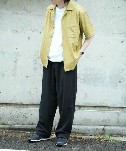 MEN'S BIGI / メンズビギ その他パンツ | *WEB限定 テーパードリラックスワイドパンツ | 詳細4