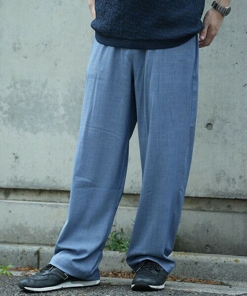 MEN'S BIGI / メンズビギ その他パンツ | *WEB限定 テーパードリラックスワイドパンツ | 詳細5