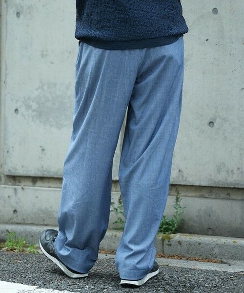 MEN'S BIGI / メンズビギ その他パンツ | *WEB限定 テーパードリラックスワイドパンツ | 詳細7