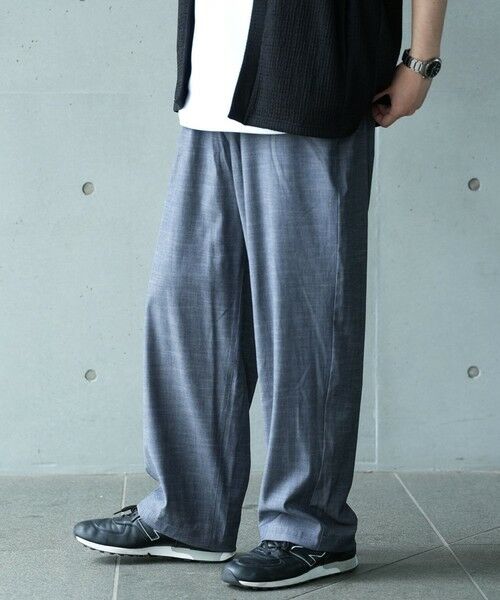 MEN'S BIGI / メンズビギ その他パンツ | *WEB限定 テーパードリラックスワイドパンツ | 詳細11
