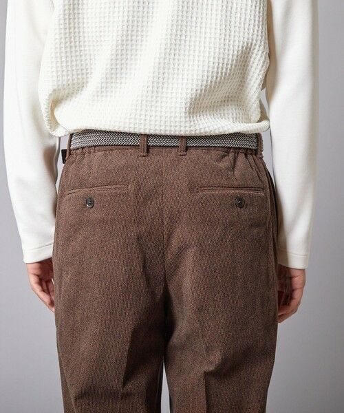 MEN'S BIGI / メンズビギ その他パンツ | 【セットアップ対応】レギュラーフィットヘリンボーンコーデュロイパンツ | 詳細10