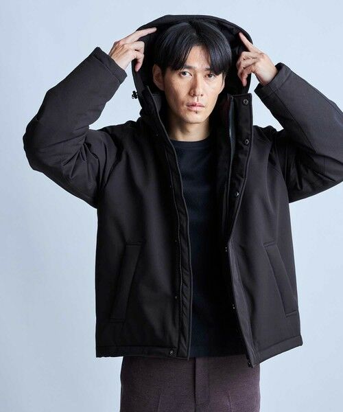 MEN'S BIGI / メンズビギ ダウンジャケット・ベスト | ツイル中綿ブルゾン | 詳細12