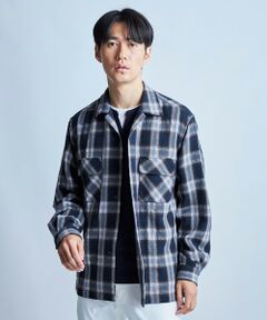 MEN'S BIGI / メンズビギ ブルゾン | チェックボードシャツブルゾン