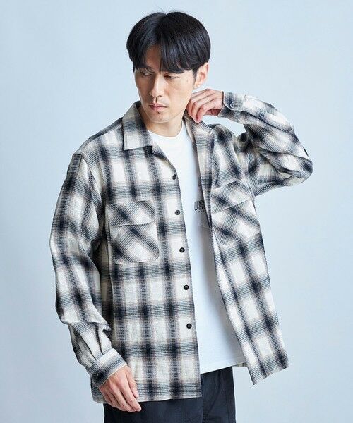 MEN'S BIGI / メンズビギ ブルゾン | チェックボードシャツブルゾン | 詳細1