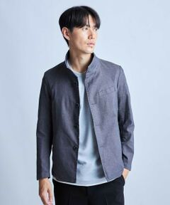 MEN'S BIGI / メンズビギ ブルゾン | T/Cツイルスタンドカラーブルゾン