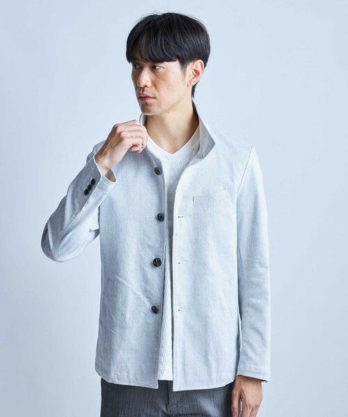 MEN'S BIGI / メンズビギ ブルゾン | T/Cツイルスタンドカラーブルゾン | 詳細1