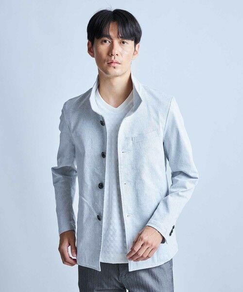 MEN'S BIGI / メンズビギ ブルゾン | T/Cツイルスタンドカラーブルゾン | 詳細2
