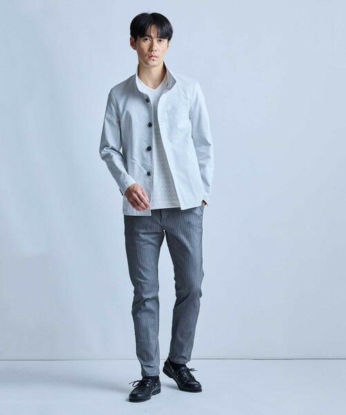 MEN'S BIGI / メンズビギ ブルゾン | T/Cツイルスタンドカラーブルゾン | 詳細6