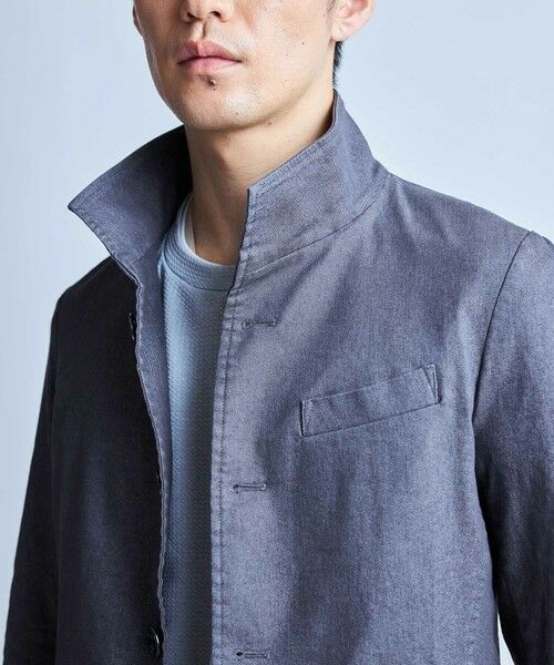 MEN'S BIGI / メンズビギ ブルゾン | T/Cツイルスタンドカラーブルゾン | 詳細11