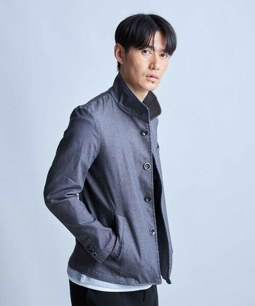 MEN'S BIGI / メンズビギ ブルゾン | T/Cツイルスタンドカラーブルゾン | 詳細8