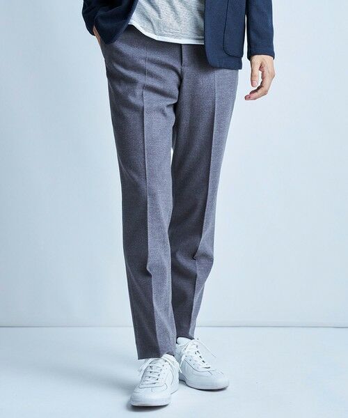 MEN'S BIGI / メンズビギ その他パンツ | T/Rミルドサージスリムイージーパンツ（グレー）