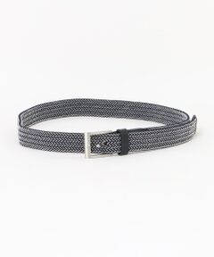 MEN'S BIGI / メンズビギ ベルト・サスペンダー | ヘリンボーンメッシュベルト