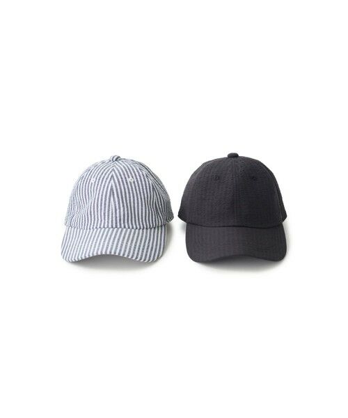 MEN'S BIGI / メンズビギ キャップ | シアサッカー6パネルキャップ | 詳細17
