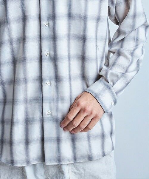MEN'S BIGI / メンズビギ シャツ・ブラウス | オンブレーチェックシャツ | 詳細4