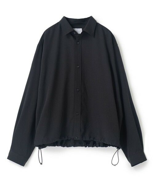 MEN'S BIGI / メンズビギ シャツ・ブラウス | トロピカルドロストシャツ＜ハンドウォッシャブル＞（ブラック）