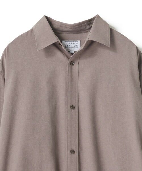 MEN'S BIGI / メンズビギ シャツ・ブラウス | トロピカルドロストシャツ＜ハンドウォッシャブル＞ | 詳細12