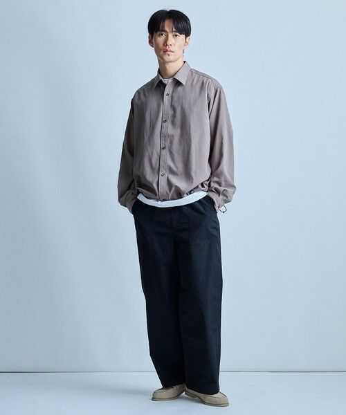 MEN'S BIGI / メンズビギ シャツ・ブラウス | トロピカルドロストシャツ＜ハンドウォッシャブル＞ | 詳細9