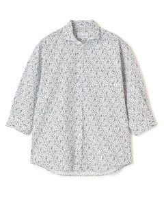 MEN'S BIGI / メンズビギ シャツ・ブラウス | プリントシアサッカークロップドスリーブシャツ＜ハンドウォッシャブル・軽量・通気性＞