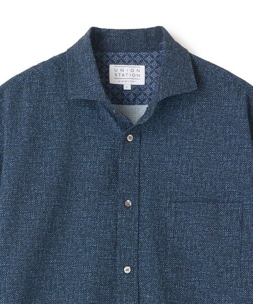 MEN'S BIGI / メンズビギ シャツ・ブラウス | プリントシアサッカークロップドスリーブシャツ＜ハンドウォッシャブル・軽量・通気性＞ | 詳細18