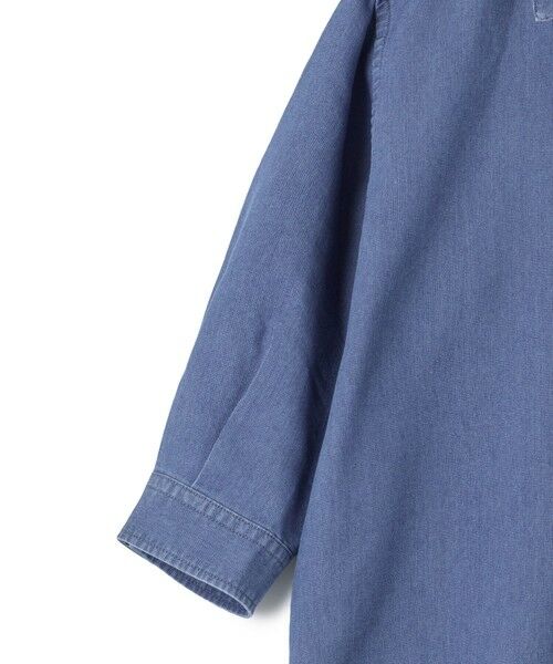 MEN'S BIGI / メンズビギ シャツ・ブラウス | メッシュデニムクロップドスリーブシャツ＜ストレッチ・ハンドウォッシャブル・通気性＞ | 詳細16