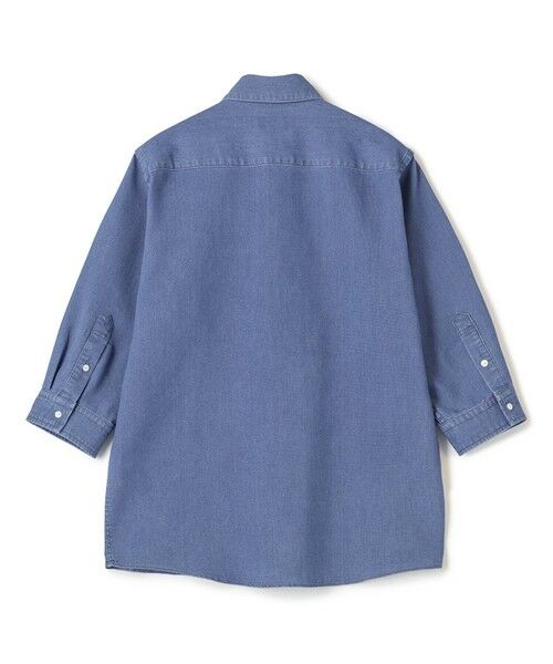 MEN'S BIGI / メンズビギ シャツ・ブラウス | メッシュデニムクロップドスリーブシャツ＜ストレッチ・ハンドウォッシャブル・通気性＞ | 詳細18