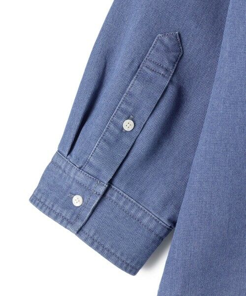 MEN'S BIGI / メンズビギ シャツ・ブラウス | メッシュデニムクロップドスリーブシャツ＜ストレッチ・ハンドウォッシャブル・通気性＞ | 詳細19