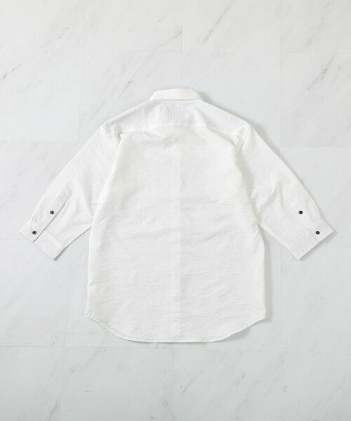 MEN'S BIGI / メンズビギ シャツ・ブラウス | ストレッチワッシャー七分袖シャツ＜ハンドウォッシャブル・UVカット・抗菌＞ | 詳細8