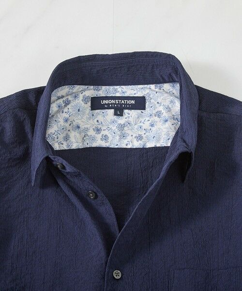 MEN'S BIGI / メンズビギ シャツ・ブラウス | ストレッチワッシャー七分袖シャツ＜ハンドウォッシャブル・UVカット・抗菌＞ | 詳細17
