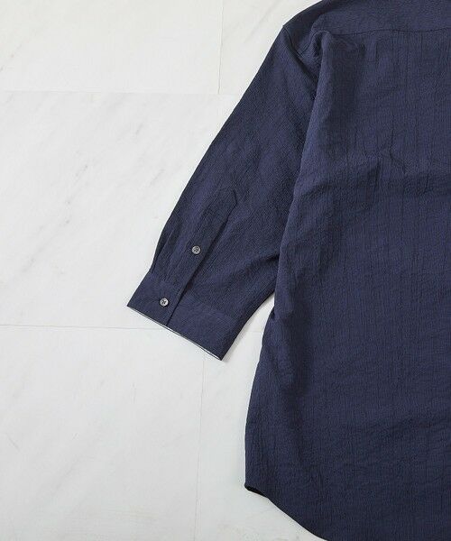 MEN'S BIGI / メンズビギ シャツ・ブラウス | ストレッチワッシャー七分袖シャツ＜ハンドウォッシャブル・UVカット・抗菌＞ | 詳細19