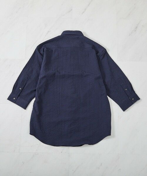 MEN'S BIGI / メンズビギ シャツ・ブラウス | ストレッチワッシャー七分袖シャツ＜ハンドウォッシャブル・UVカット・抗菌＞ | 詳細20