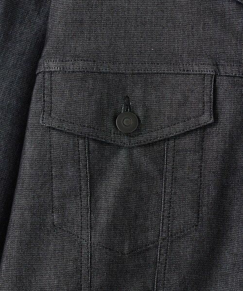 MEN'S BIGI / メンズビギ Gジャン・デニムジャケット | メッシュデニムトラッカージャケット〈ストレッチ・軽量・ハンドウォッシャブル・通気性〉 | 詳細12
