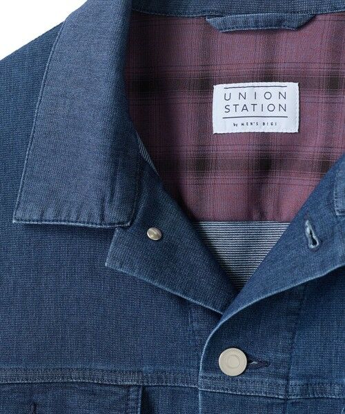 MEN'S BIGI / メンズビギ Gジャン・デニムジャケット | メッシュデニムトラッカージャケット〈ストレッチ・軽量・ハンドウォッシャブル・通気性〉 | 詳細23