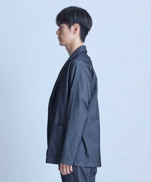 MEN'S BIGI / メンズビギ Gジャン・デニムジャケット | メッシュデニムジャケット〈ストレッチ・軽量・ハンドウォッシャブル・通気性〉 | 詳細3